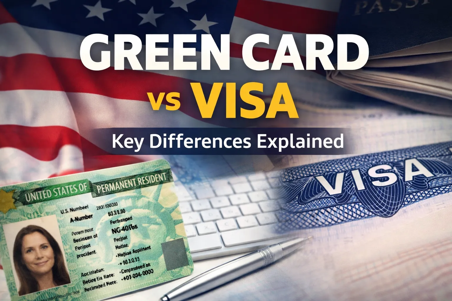 Green Card vs. Visa: What’s  Real Difference and Which One Do You Need?