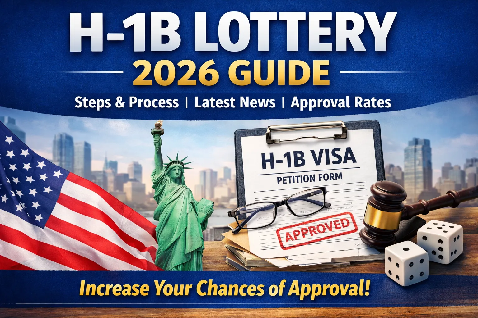 H-1B Lottery 2026: Step-by-Step Registration Guide, Latest News & Approval Rates