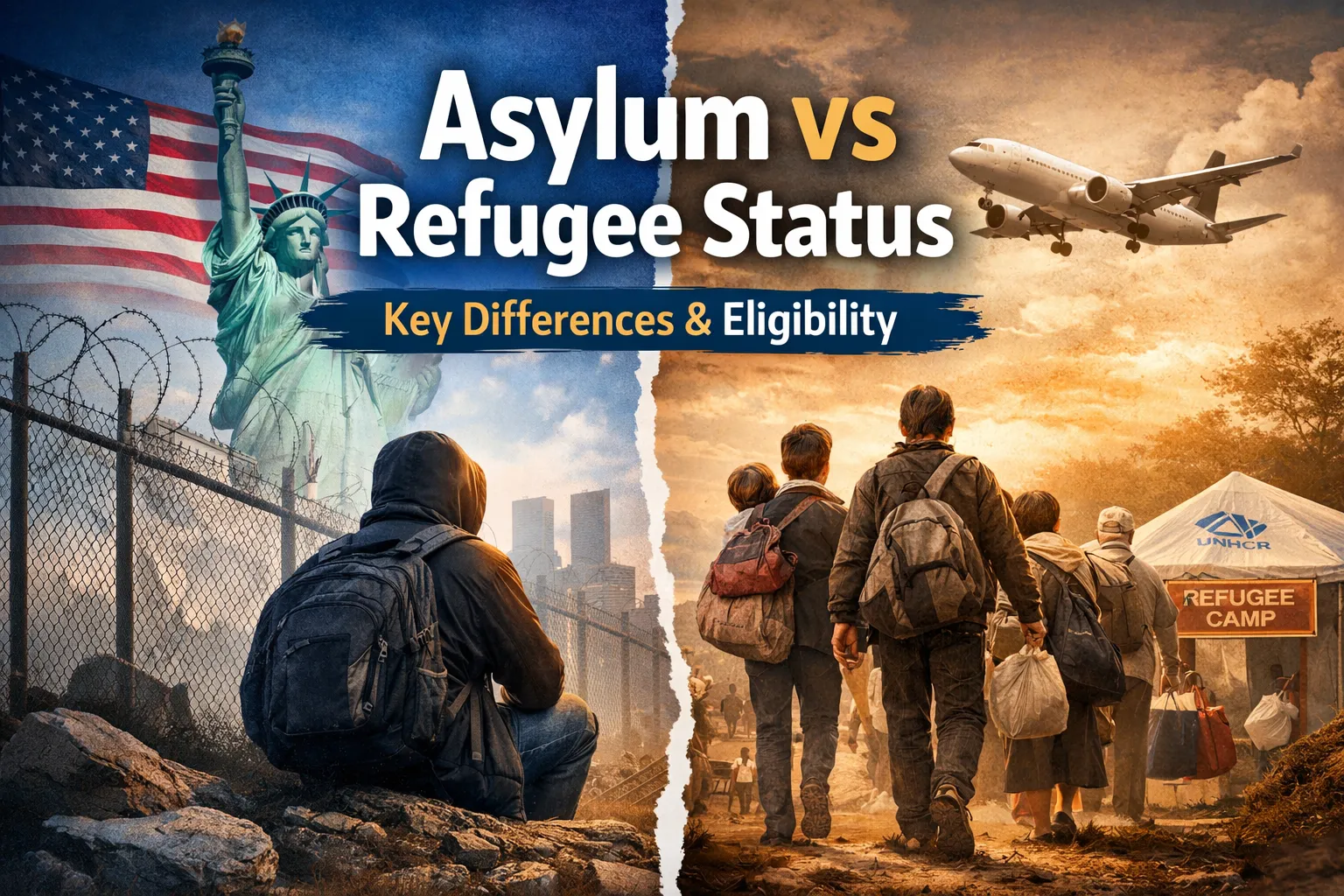 Asylum vs Refugee Status: Key Differences & Eligibility Explained