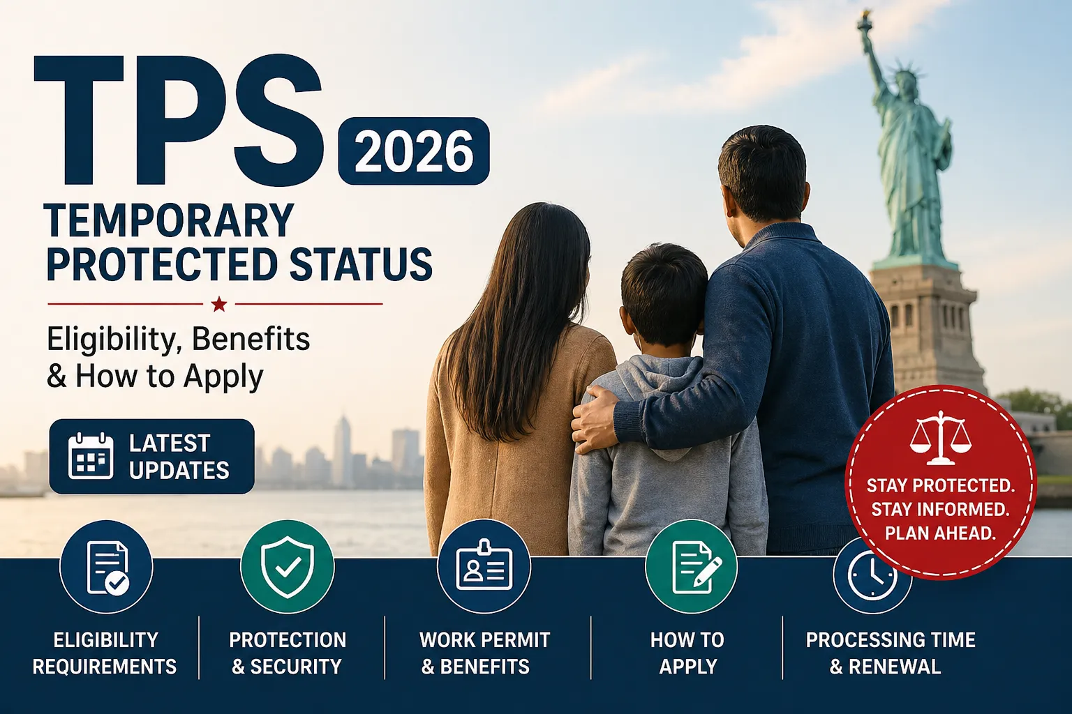 Temporary Protected Status (TPS) 2026: Eligibility, Benefits, Latest Updates & How to Apply