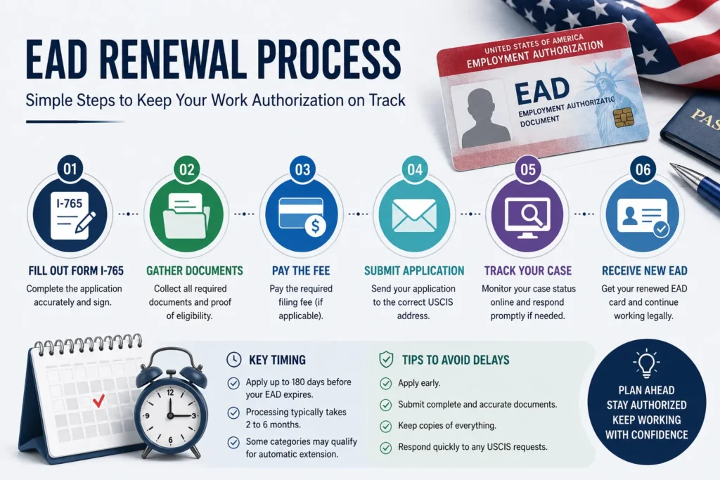 EAD renewal process